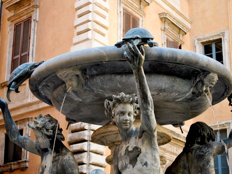 Roma fontana delle tartarughe