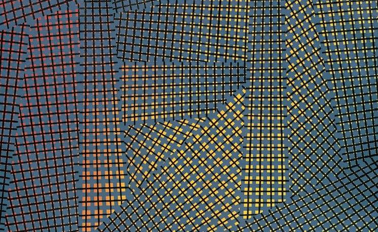 formes géométriques et colorées de mario Nigro