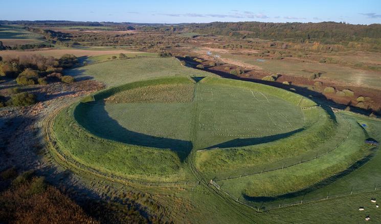 forteresse viking de Fyrkat au Danemark
