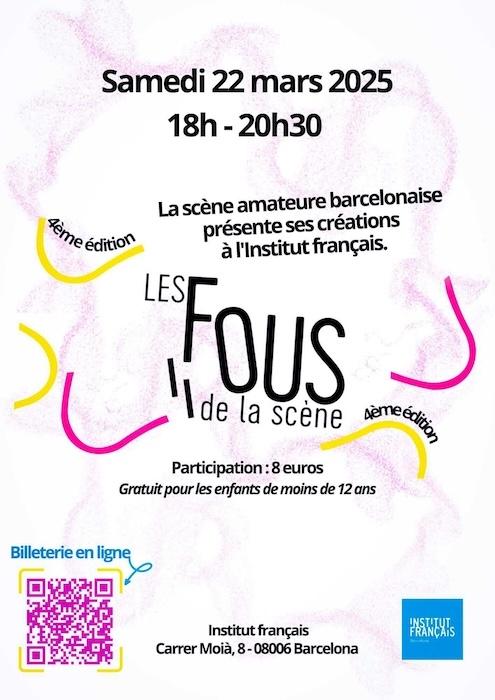 affiche fous de la scene