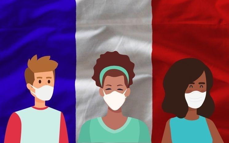 Des Français masqués