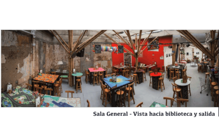 salle du centre culturel francais à bogota