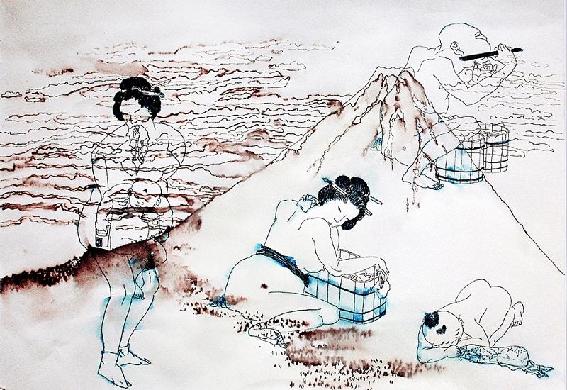 Hommage à Hokusai