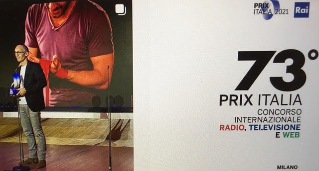 Gael Leiblang recoit le prix Italia 2021