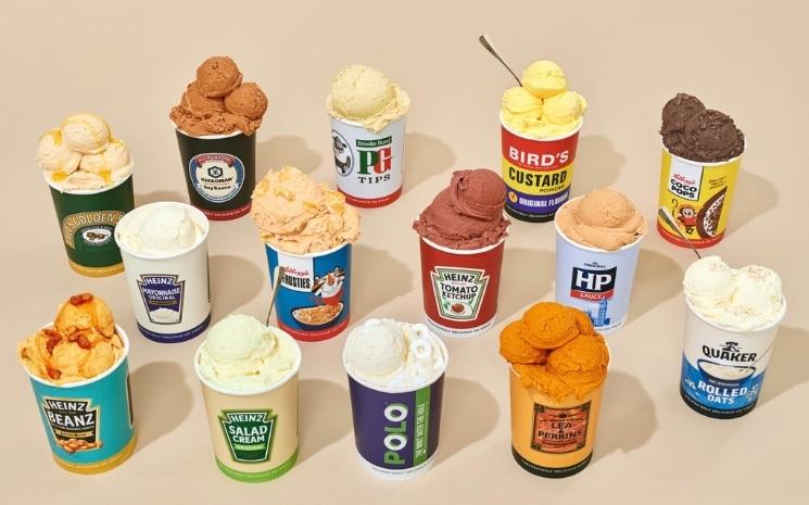 glaces ketchup