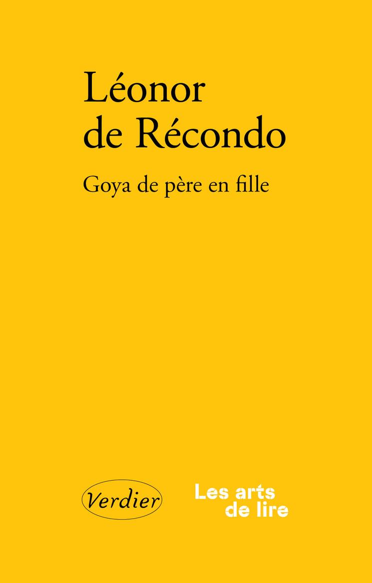 Livre jaune Goya de père en fille