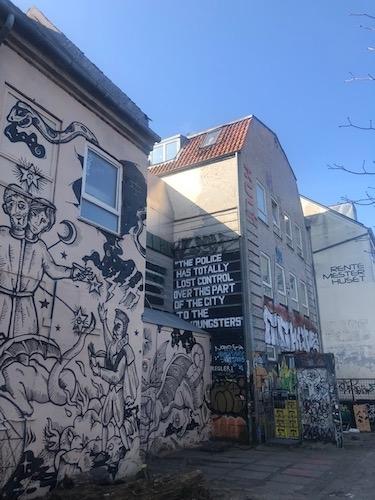 rue Nordvest graffitis