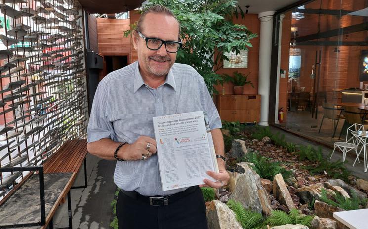 Hervé Fayet, Courrier du Vietnam présente le concours d'écriture