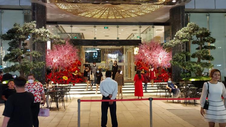 Hôtel de luxe a Saïgon sur la rue Nguyen Hue