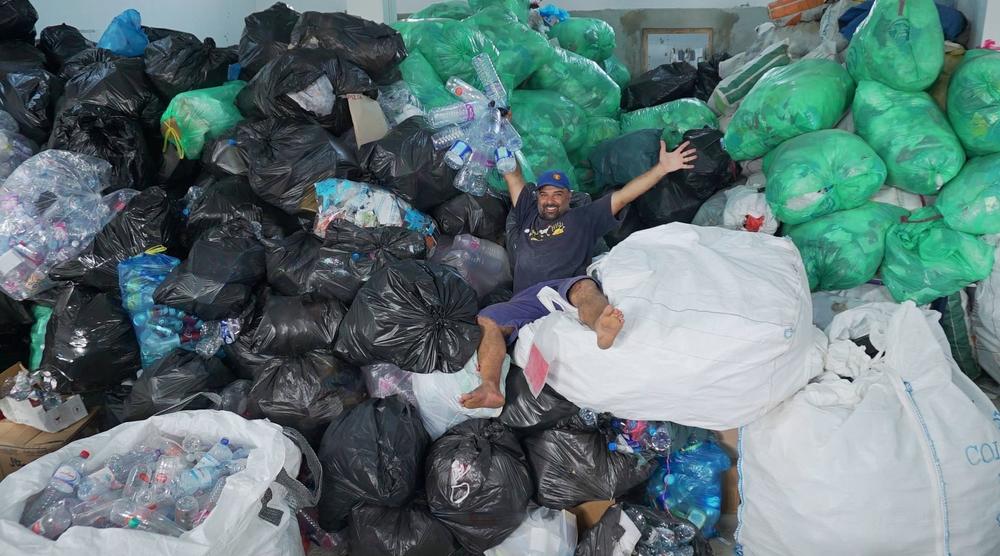 Houssem Hamdi, randonneur activiste écologique