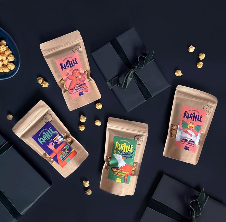 Photo de paquets de popcorn Knalle