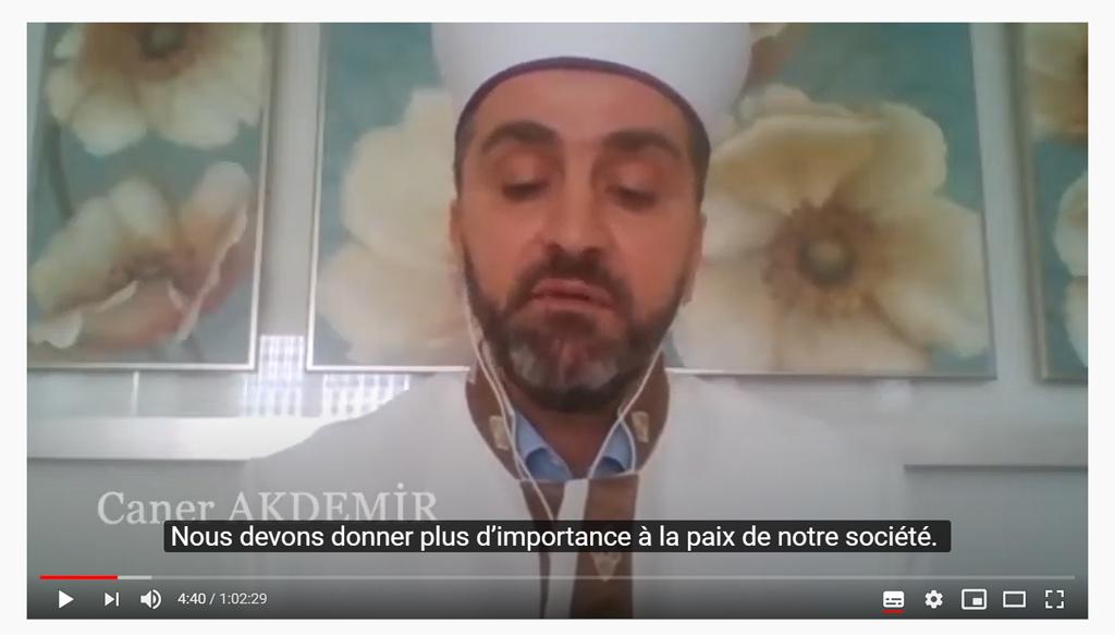 rencontre inter religieuse Istanbul avril 2020