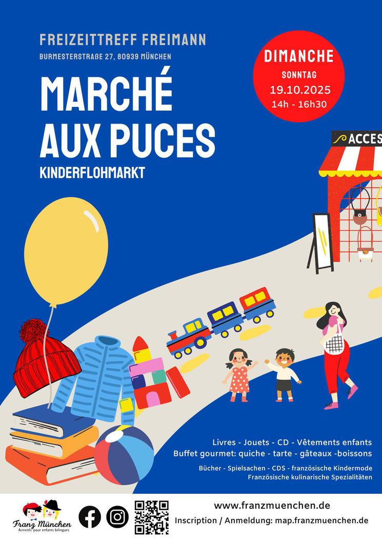 Affiche Kinderflohmarkt