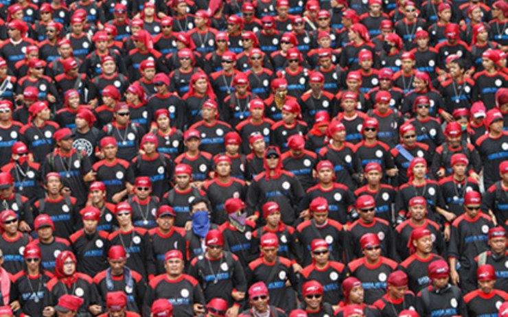 1er mai travail manisfestation jakarta
