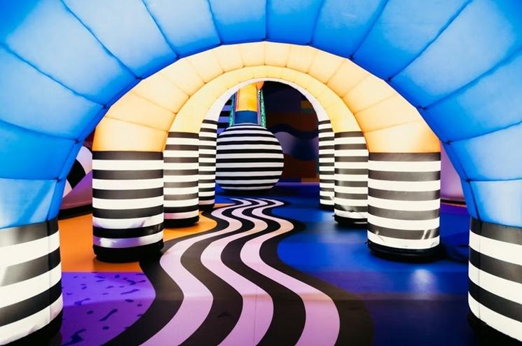 installation gonflable Camille Walala courtesy photo