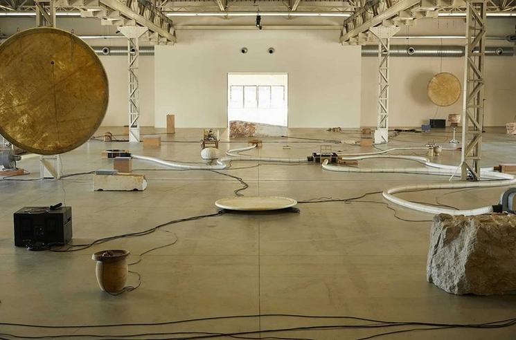 Tarek Atoui. Improvisation in 10 Days, Installation View