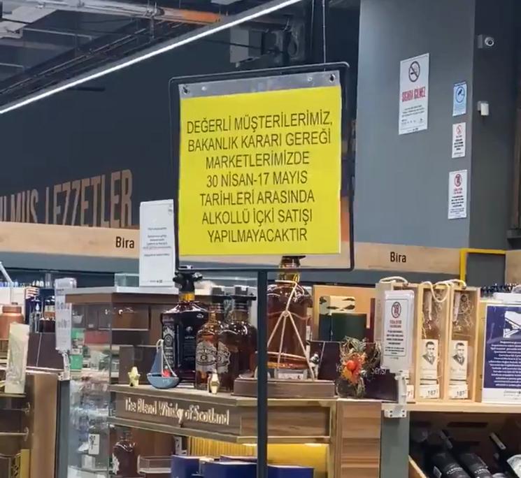 interdiction vente alcool Turquie