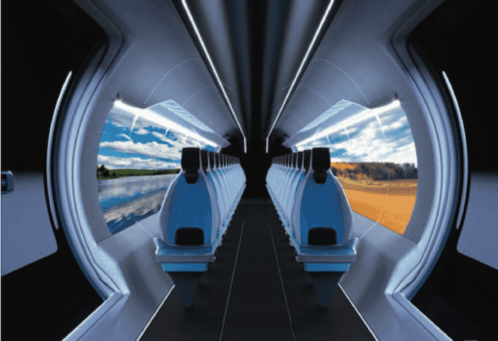 intérieur du prototype Zeleros