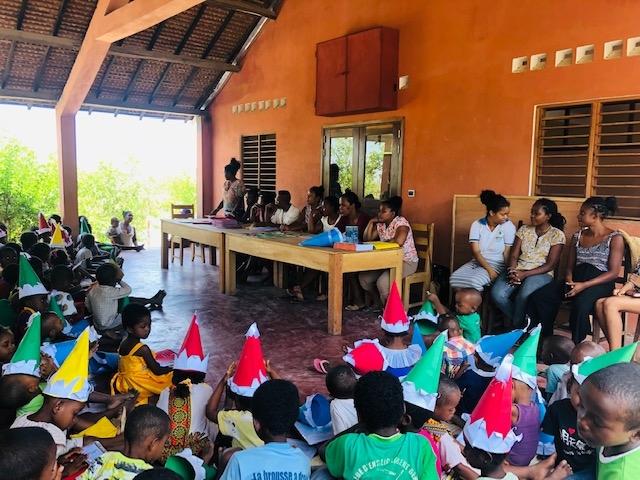 Classe d'une école de l'ONG L'École du Monde, à Madagascar