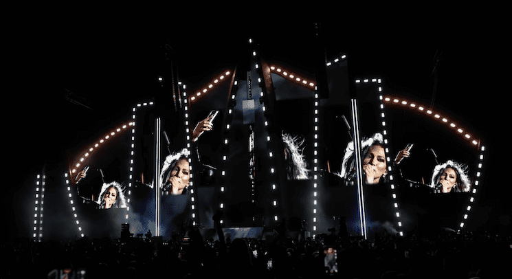 Jennifer Lopez en concert à Istanbul lors du Festival d’août 2025.