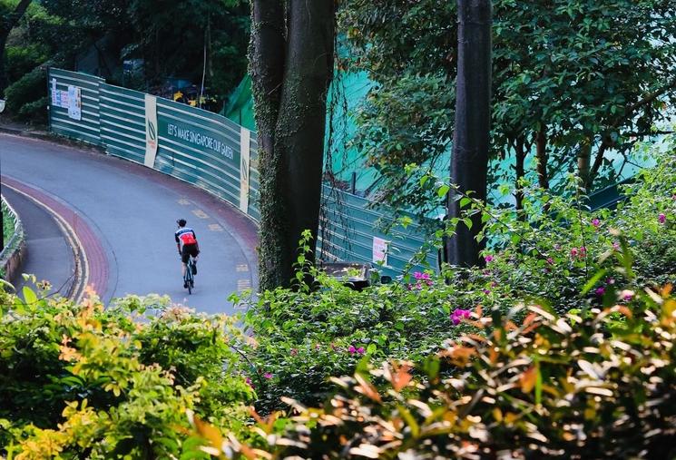 cycliste a sentosa