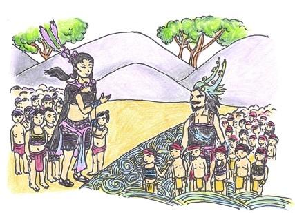 légende de l'origine du Vietnam