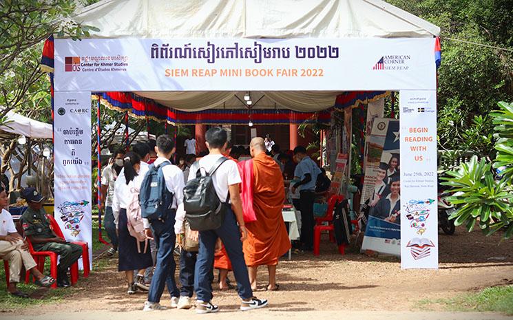 la deuxième Mini Book Fair de Siem Reap