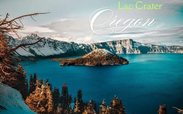 Le point d’eau le plus profond : le lac Crater