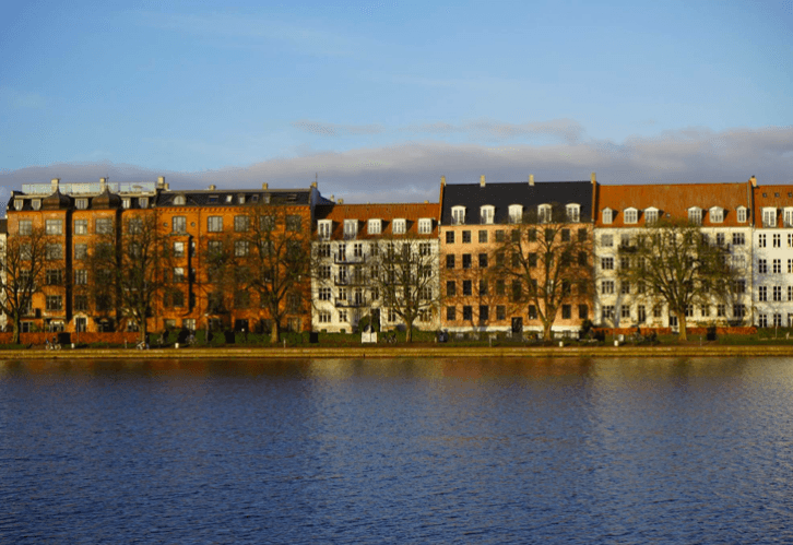 les lacs de Copenhague