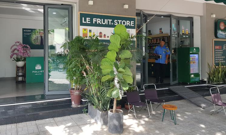 Le Fruit et Folliet sont les deux marques des Vergers du Mekong