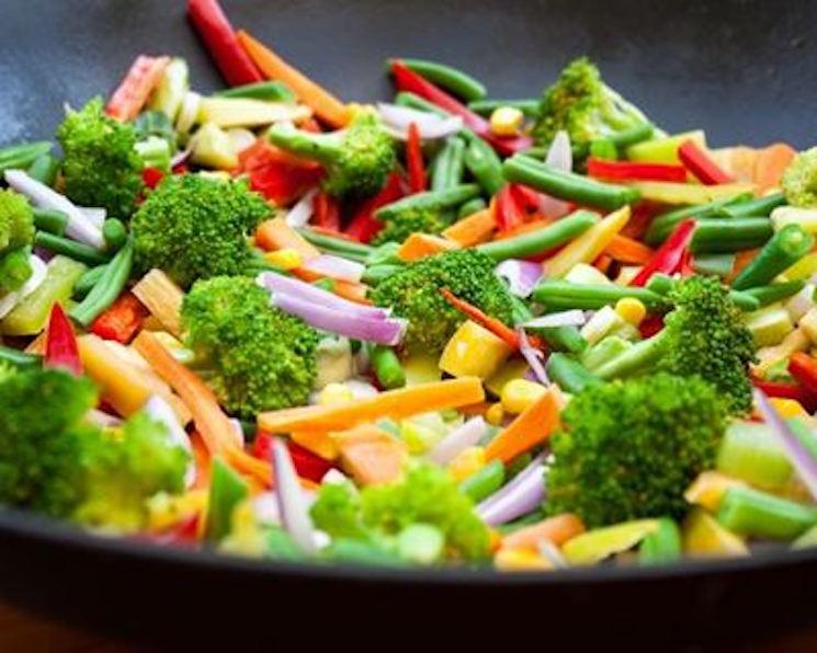 legumes revenir a la poêle