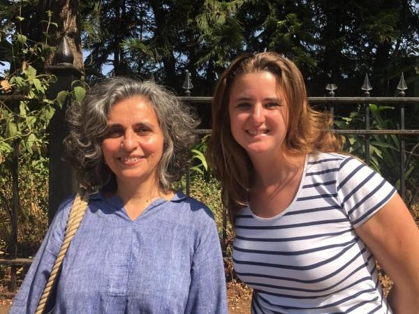 les deux rédactrices en chef du lepetitjournal.com en Inde