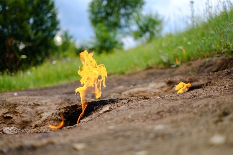 les feux vivants Roumanie tourisme