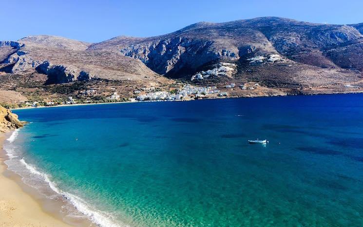 Plage Levrossos Amorgos