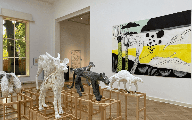 lin may saeed berlin art week animaux