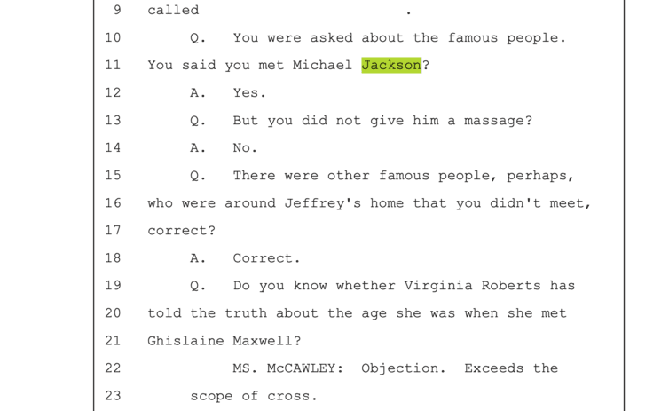 Mickael Jackson figure sur la liste Epstein