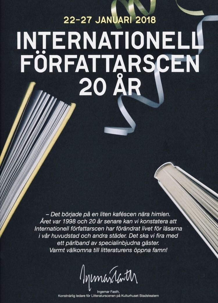 Kulturhuset fete les 20 ans de sa scene internationale