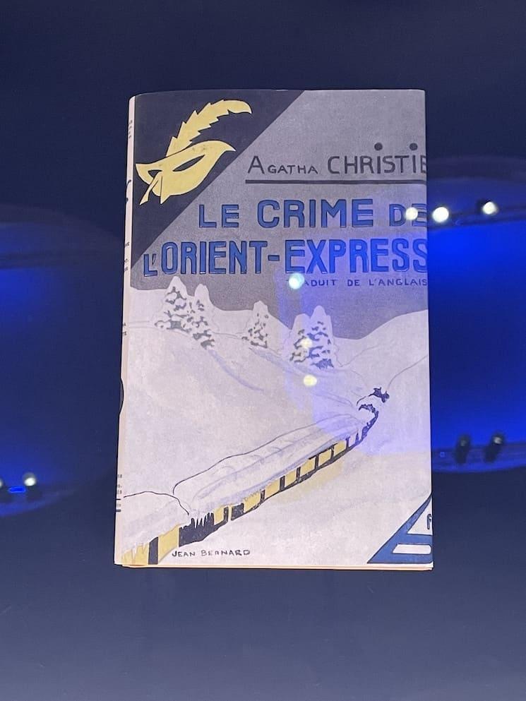 livre crime orient express agatha christie exposition paris orient express
