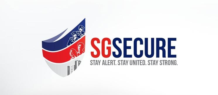 le logo SGsecure, le dispositif de Singapour