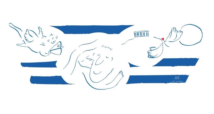 lola lecoutour dessinatrice Grèce