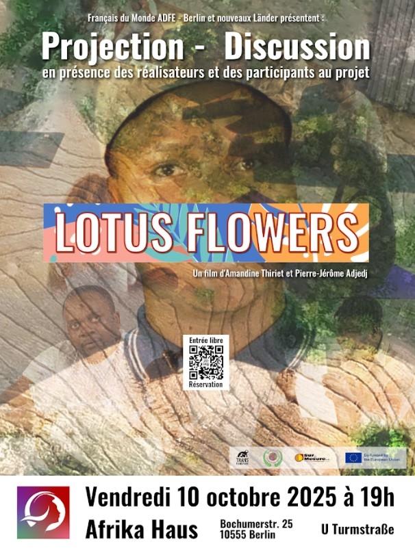 Affiche projection Lotus Flower