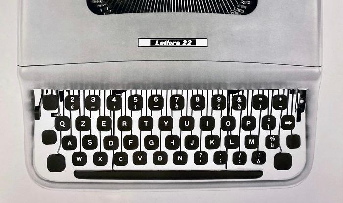 machine à écrire lettere 22