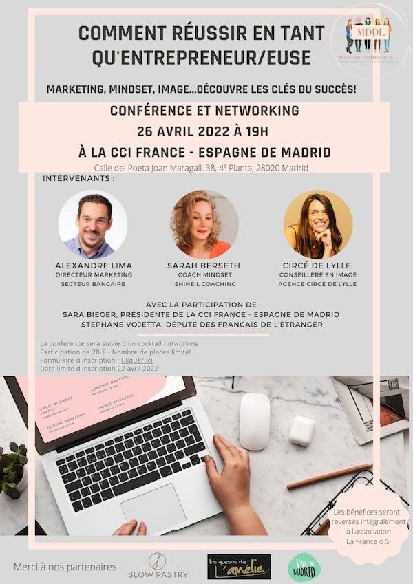 affiche de l'annonce de la conférence