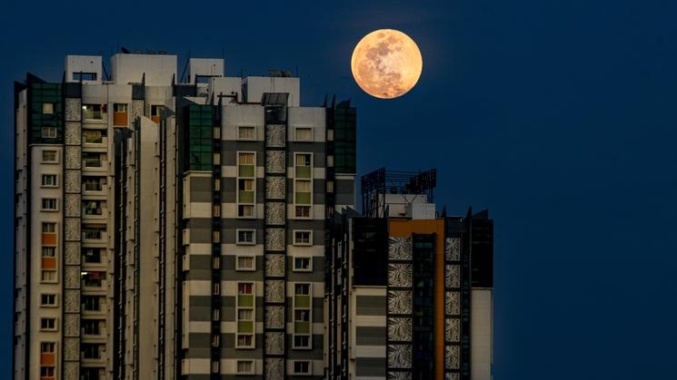 chennai moon india inde