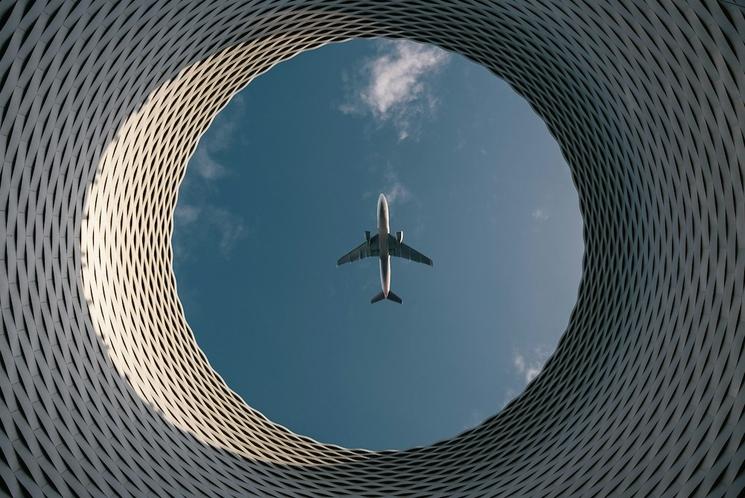 prendre l'avion en famille