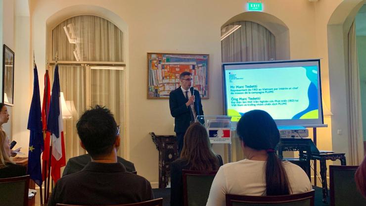 Marc Tedetti, représentant de l’IRD au Vietnam
