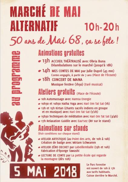 Marché alternatif Nouméa mai 2018