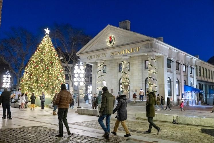 marché de Noel à Boston