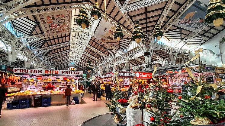 le marche central de valencia a noel