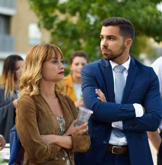 Margaux et son partenaire et associé Vincent (Crédit : Margaux Salon)